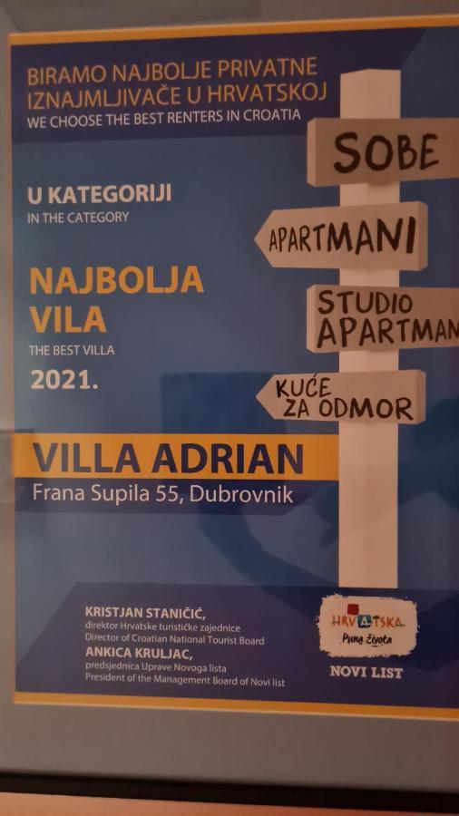 Villa Adrian 두브로브니크 외부 사진